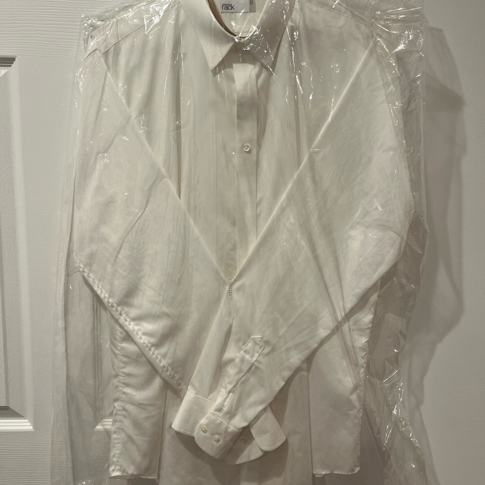 “2/$12” 🔥Nordstrom Classic White Dress Shirt